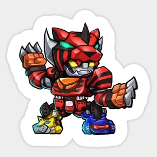 megazord Sticker